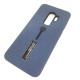 Capa Silicone Dura Kickstand Com Alça De Dedo Samsung Galaxy S9 Azul